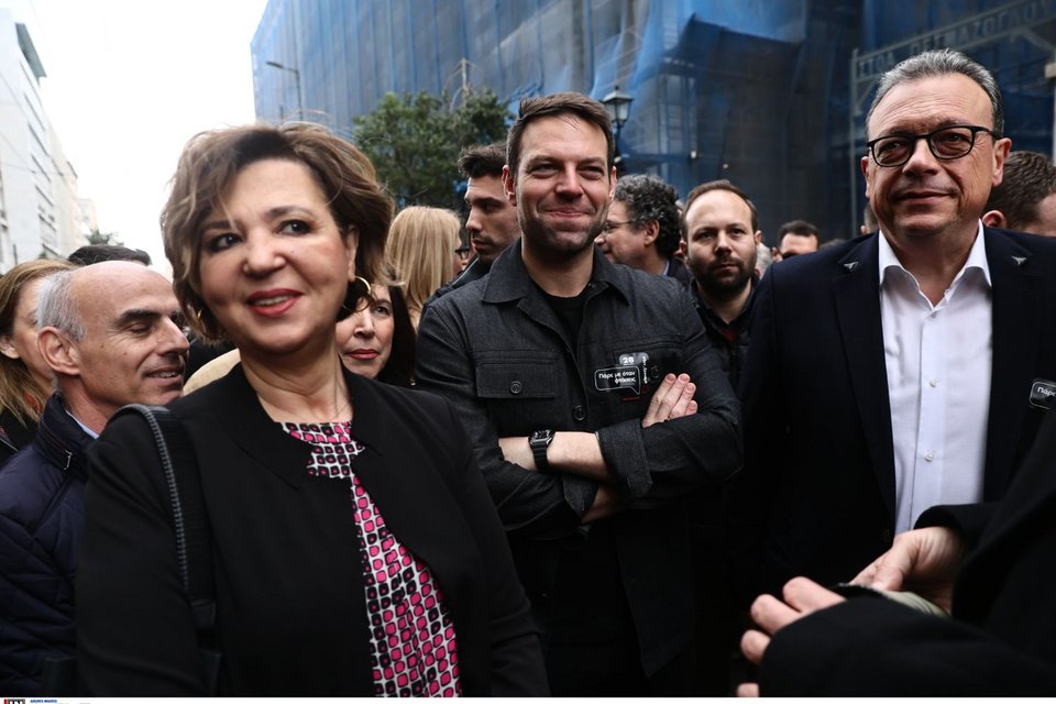 Όλγα Γεροβασίλη, Στέφανος Κασσελάκης, Σωκράτης Φάμελλος
