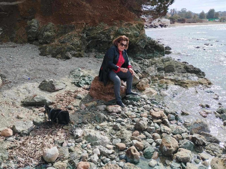 Η Μαρία Καρνέση σε μία από τις τελευταίες της φωτογραφίες που ανάρτησε μία ημέρα πριν δολοφονηθεί από τον Αιγύπτιο