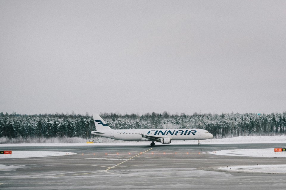 αεροπλάνο της Finnair