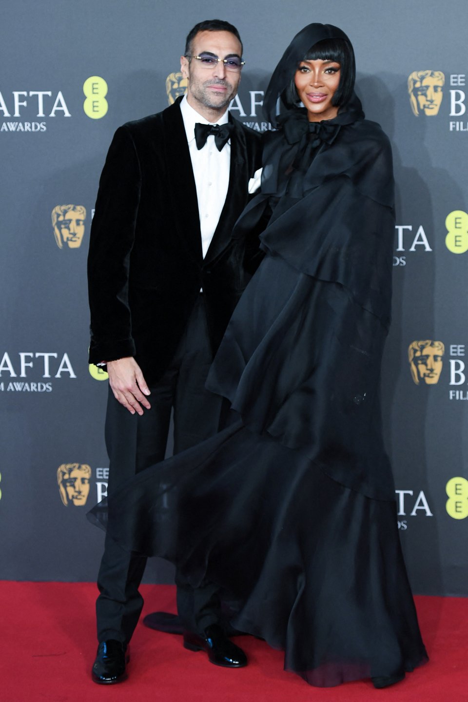 Ναόμι Κάμπελ και Μοχάμεντ στα BAFTA