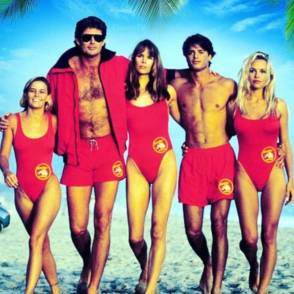 Οι πρωταγωνιστές της σειράς Baywatch