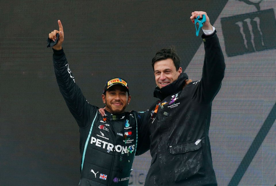 Lewis Hamilton, Toto Wolff