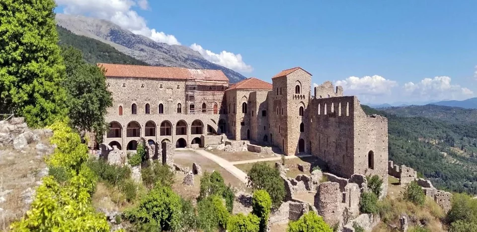 Το Παλατι στην Καστροπολιτεία του Μυστρά