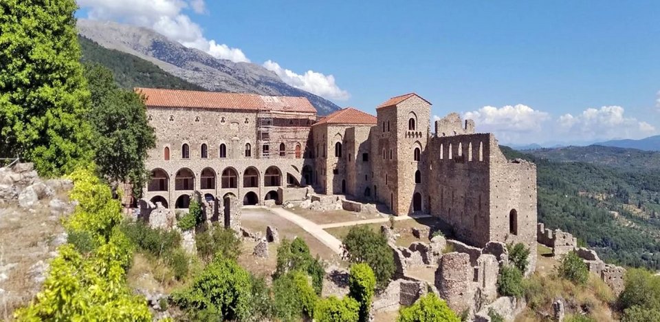 Το Παλατι στην Καστροπολιτεία του Μυστρά