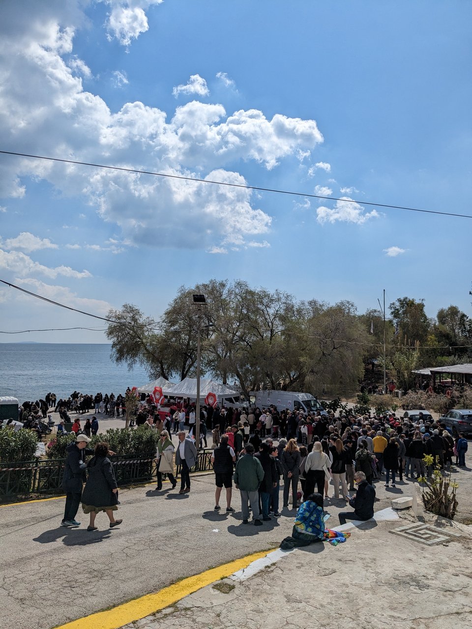 Κούλουμα στη Φρεαττύδα του Πειραιά / Φωτογραφία: iefimerida.gr