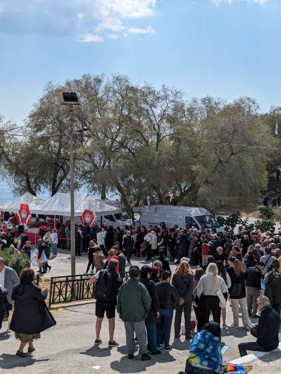 Κούλουμα στη Φρεαττύδα του Πειραιά / Φωτογραφία: iefimerida.gr