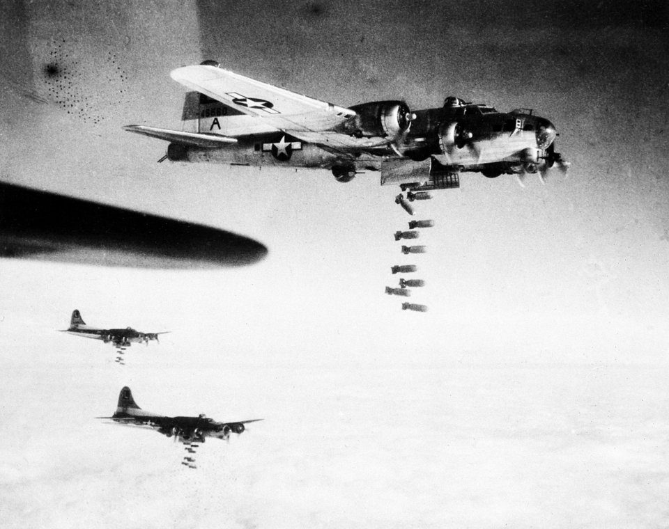 B-17 Flying Fortresses της 8ης Πολεμικής Αεροπορίας