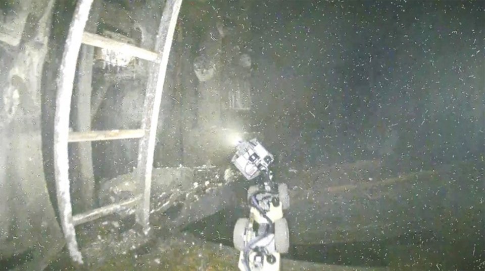 Εικόνες που κατέγραψαν drones στον κατεστραμμένο πυρηνικό αντιδραστήρα 1 του πυρηνικού σταθμού Φουκουσίμα - Νταϊτσί