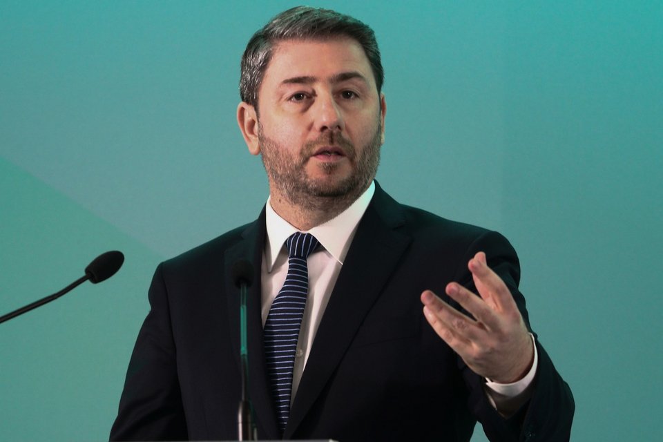 Ο Νίκος Ανδρουλάκης - Φωτογραφία: ΧΡΗΣΤΟΣ ΜΠΟΝΗΣ//EUROKINISSI