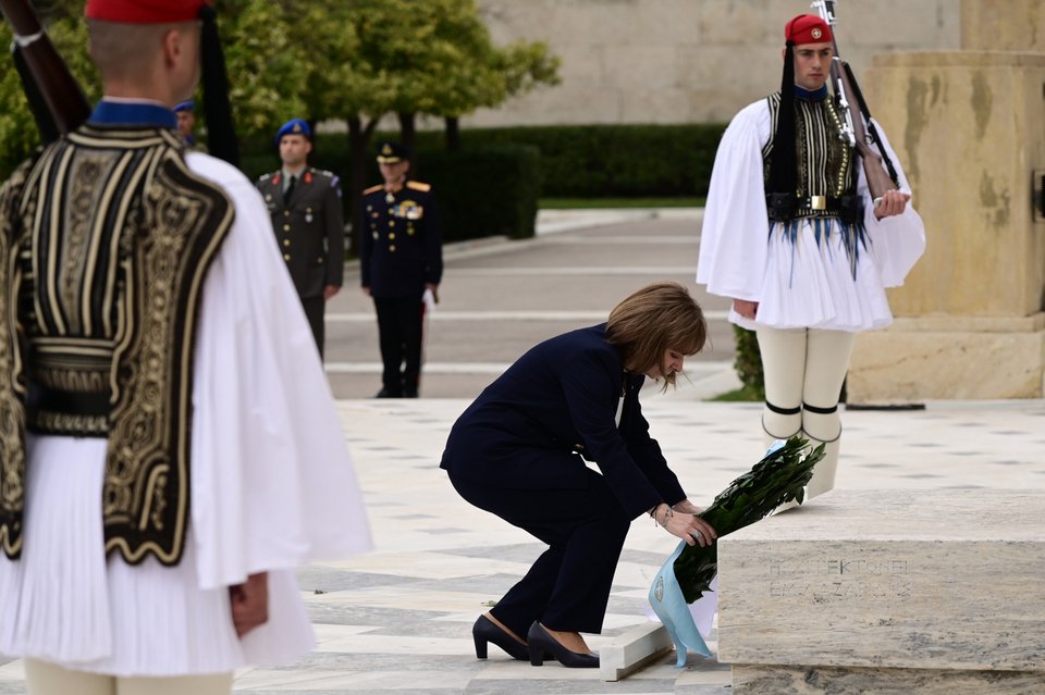 στρατιωτική παρέλαση στην Αθήνα για την 25η Μαρτίου