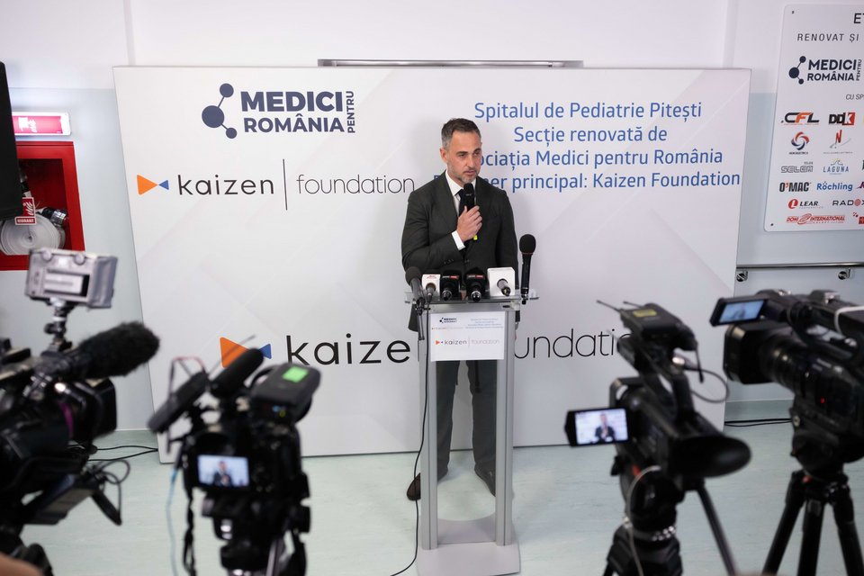 O Πρόεδρος του Kaizen Foundation, Πάνος Κωνσταντόπουλος, μιλάει για το έργο της ανακαίνισης στα Ρουμανικά ΜΜΕ