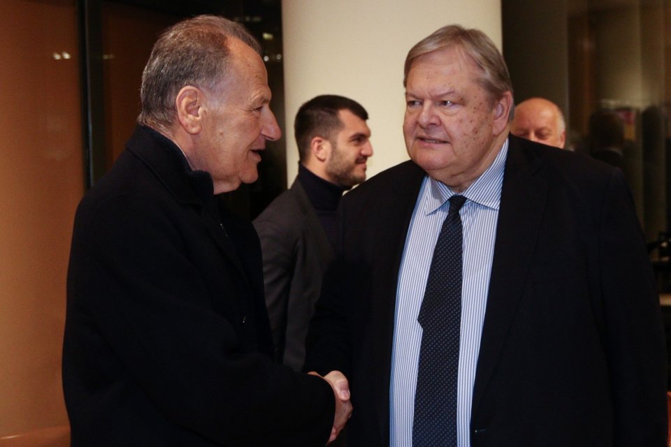 Κώστας Λαλιώτης και Βαγγέλης Βενιζέλος