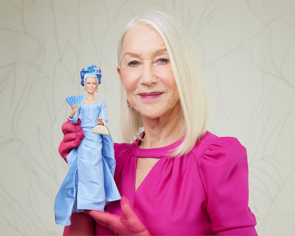 Η Έλεν Μίρεν έγινε Barbie
