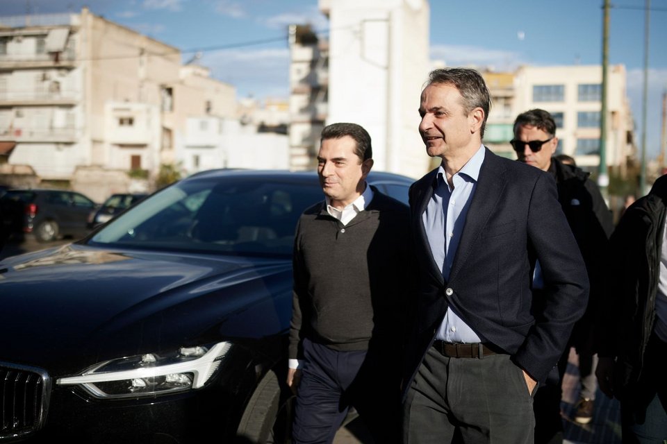 Εφοδος Μητσοτάκη σε σούπερ μάρκετ στη Λένορμαν