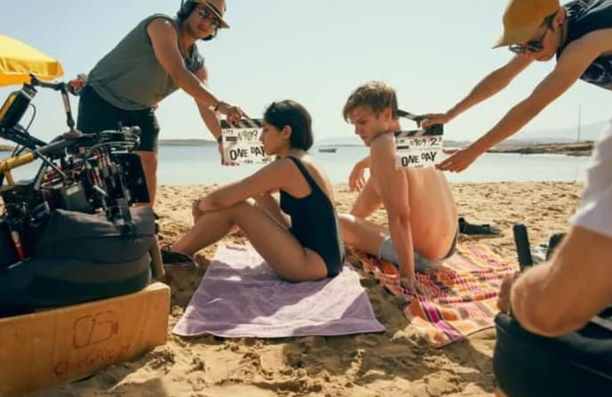 Γυρίσματα της σειράς «One Day» στην Πάρο / Credit: Netflix