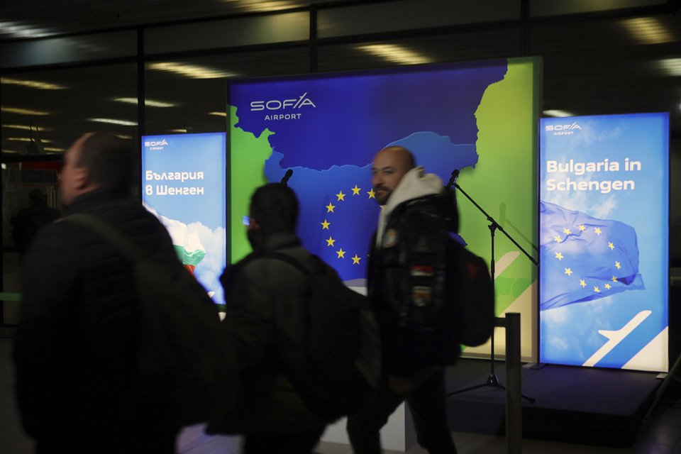 Eικόνα από το αεροδρόμιο της Σόφιας σήμερα