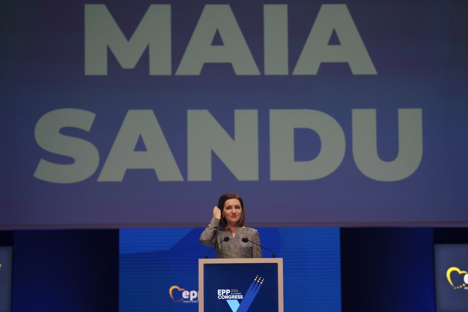 Η Μολδαβή πρόεδρος Μάια Σαντού