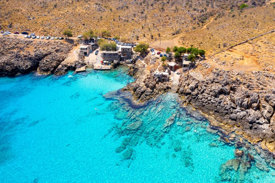 Ο Ομπρός Γιαλός στην Κρήτη 