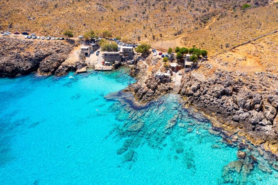 Ο Ομπρός Γιαλός στην Κρήτη