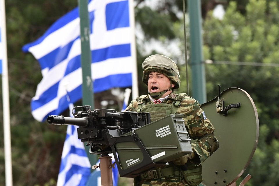στρατιωτική παρέλαση στην Αθήνα για την 25η Μαρτίου