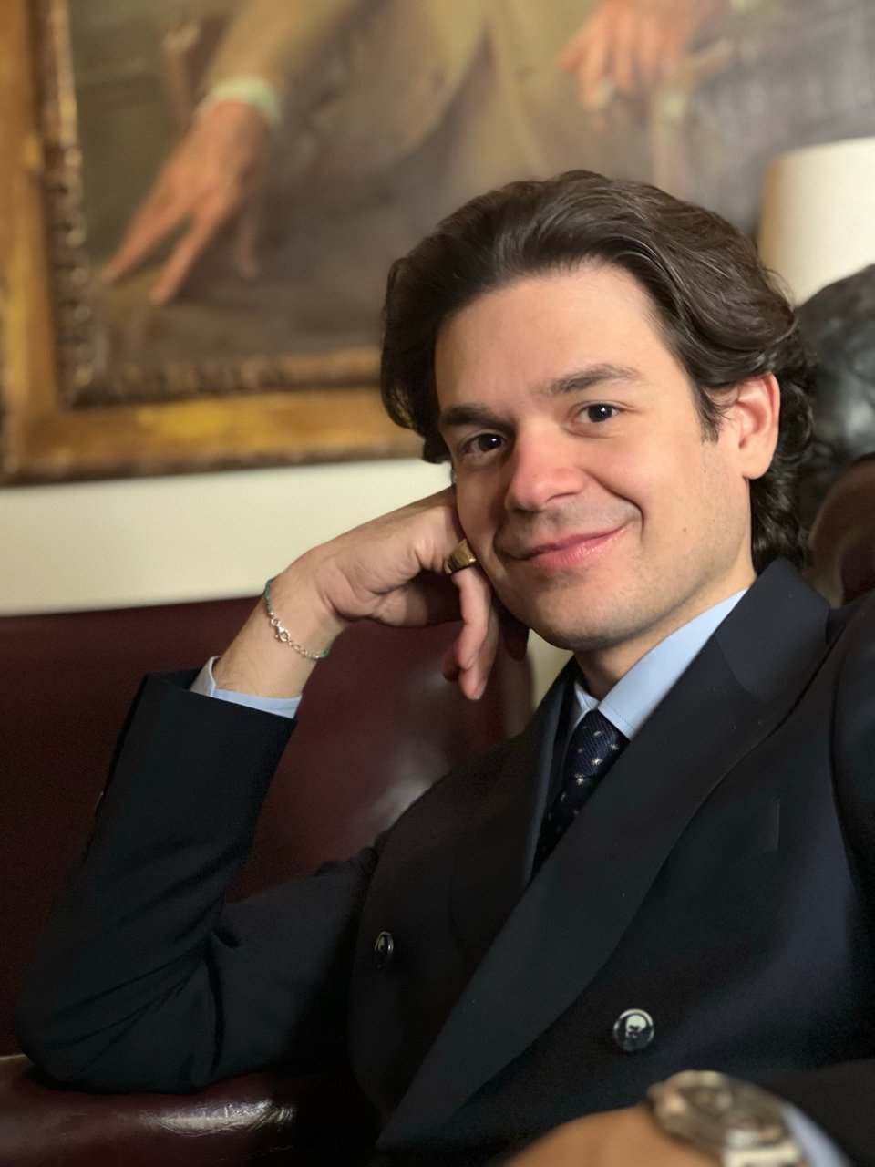 Ο Ιωάννης Χουντής ντε Φάμπρι