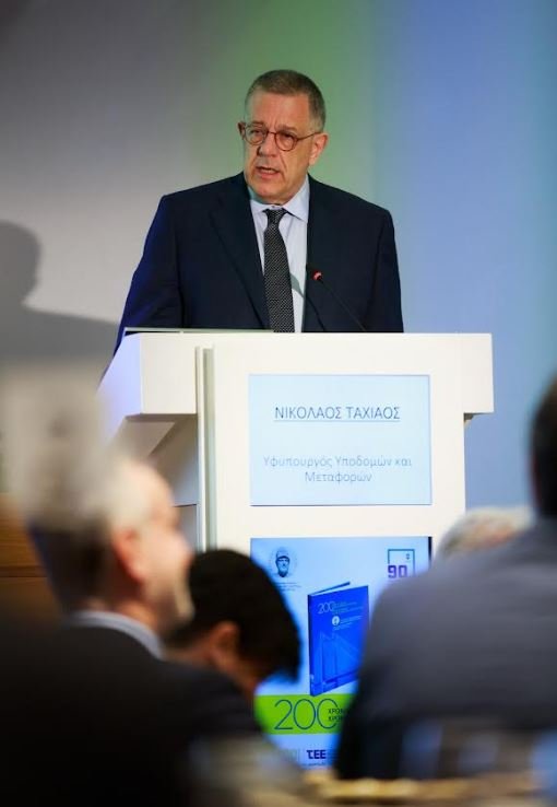  Ο Υφυπουργός Υποδομών και Μεταφορών, αρμόδιος για τις Υποδομές, Νίκος Ταχιάος