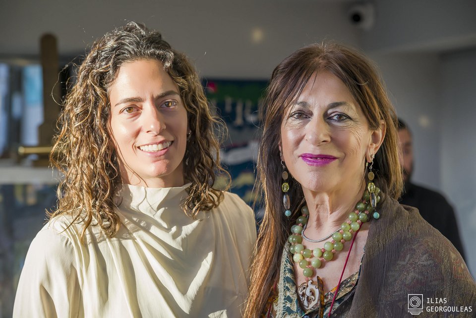 Οι γκαλερίστες του Αrtworx, Μαρία Ξανθάκου και Ιζαμπέλα Φρανσές