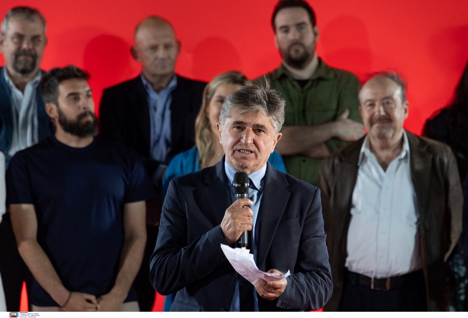 Ο δημοσιογράφος της ΕΡΤ Λάμπρος Παναγιώτου / Φωτογραφία: Intime-Λιάκος Γιάννης