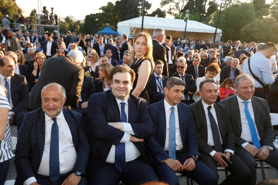 Δ. Τσιόδρας, Κ. Πιερρακάκης και Λ. Αυγενάκης