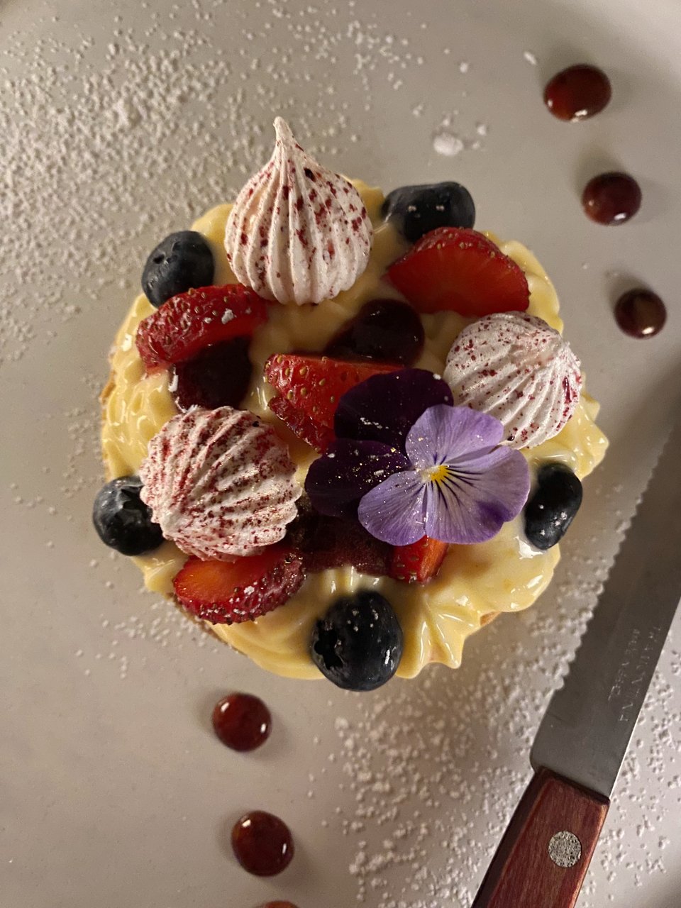 Η τάρτα λεμόνι / Φωτογραφία: Μάνος Λειβαδάρος/Iefimerida 