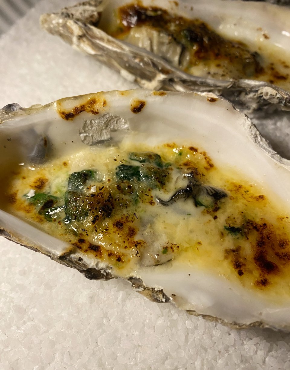 Ψητά στρείδια Fine de Claire / Φωτογραφία: Μάνος Λειβαδάρος/iefimerida