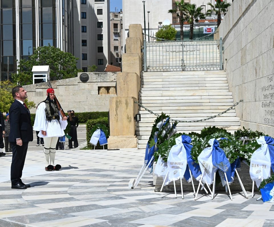 Ο Νίκος Χαρδαλιάς στην εκδήλωση για την 109η επέτειο της Γενοκτονίας των Αρμενίων