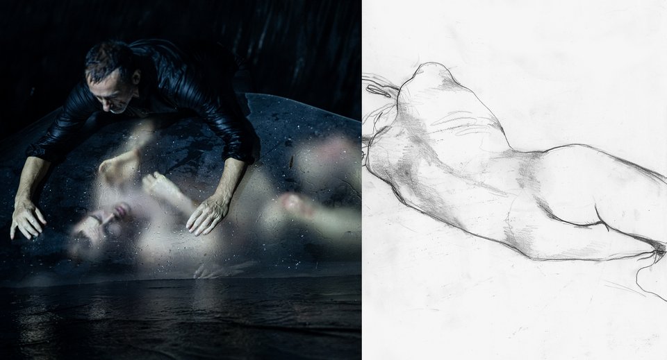 Δεν πρόκειται για μέρος του βιβλίου, αλλά για δημιουργικό που συνδέει την παράσταση ΙΝΚ με σχέδιο του Δημήτρη Παπαϊωάννου από το βιβλίο.