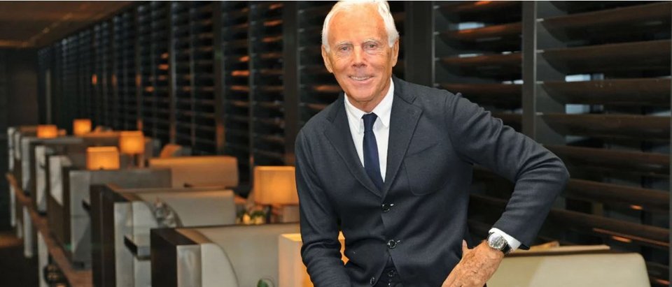 Giorgio Armani, φωτογραφία shutterstock