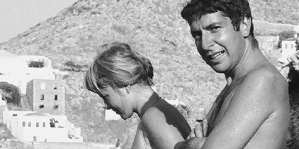 Λέοναρντ Κοέν, Μαριάν Ιχλεν / Φωτογραφία: Christie