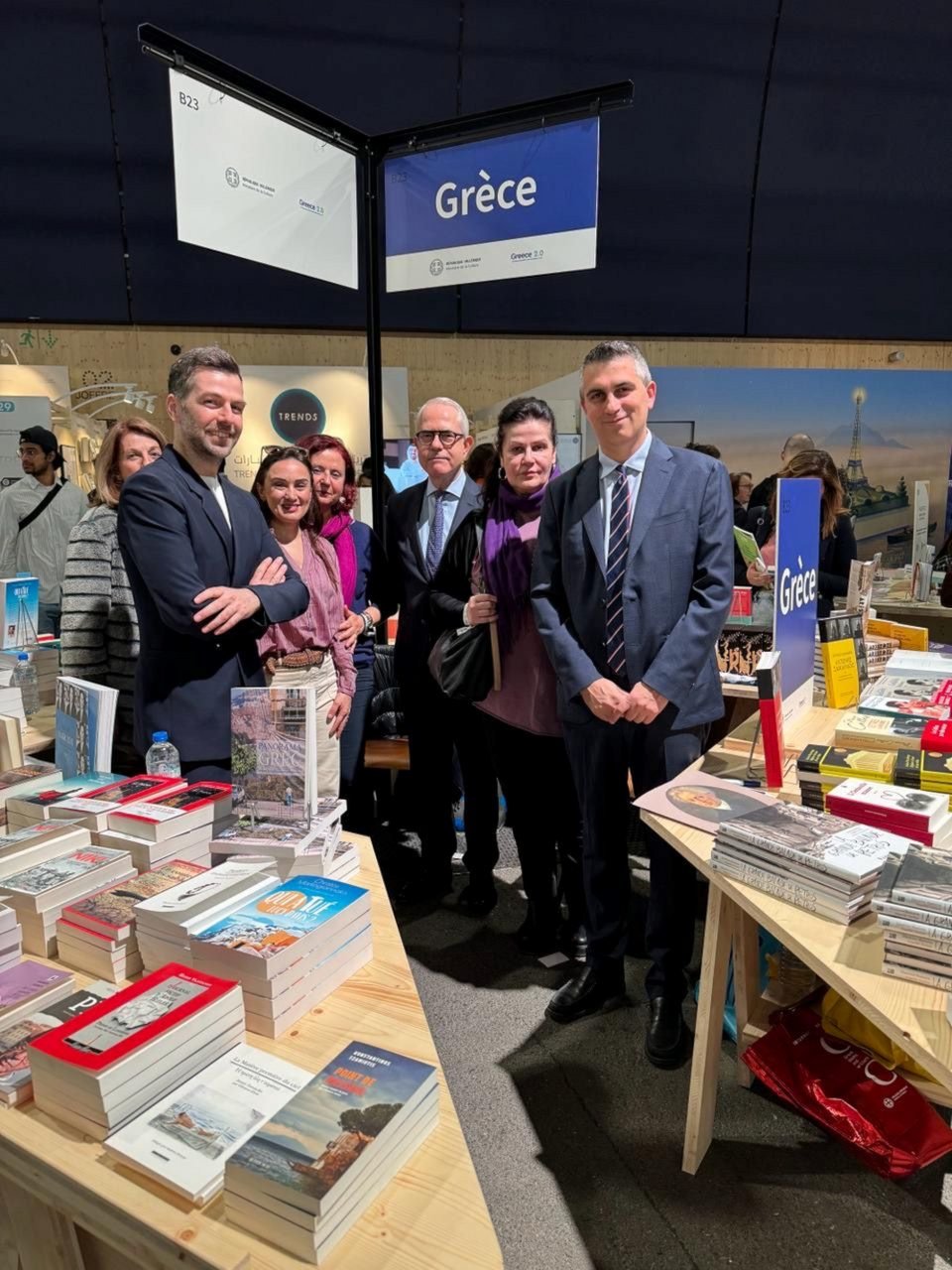 Χρίστος Δήμας με ελληνες συγγραφείς