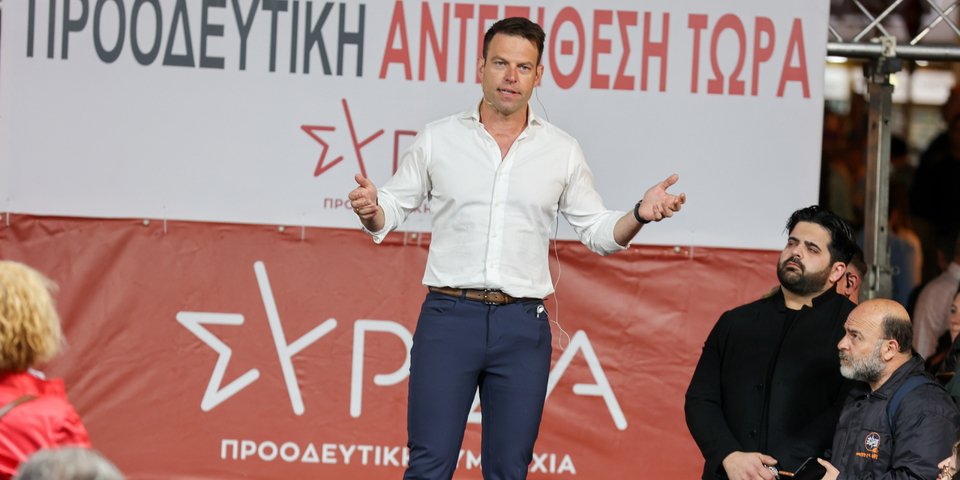 Ο Στέφανος Κασσελάκης στα Χανιά - Φωτογραφία: Intimenews/ΚΑΡΤΣΩΝΑΚΗΣ ΜΑΚΗΣ