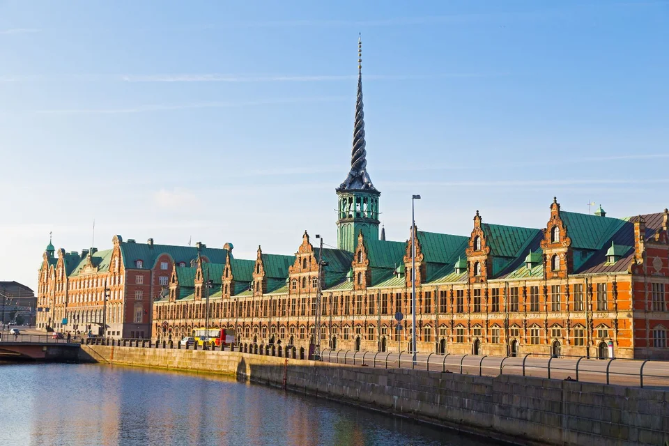 Το κτίριο του Παλιού Χρηματιστηρίου στην Κοπεγχάγη