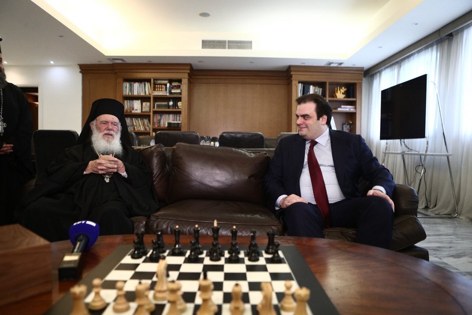 Κυριάκος Πιερρακάκης, Αρχιεπίσκοπος Ιερώνυμος