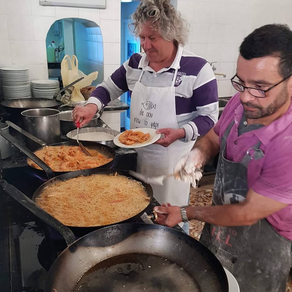 Το καλύτερο τηγάνι του Πειραιά, η Μαργαρώ στο Χατζηκυριάκειο / Φωτογραφία: margaro.restaurant/Instagram