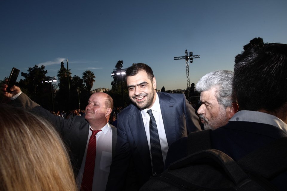 Ο υφυπουργός παρά τω Πρωθυπουργώ Παύλος Μαρινάκης στο Συνέδριο της ΝΔ / Φωτογραφία: : Dimitris Kapantais / SOOC