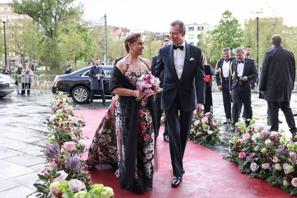 Ο Μέγας Δούκας του Λουξεμβούργου Ερρίκος με την σύζυγό του, Μεγάλη Δούκισσα Μαρία Τερέζα