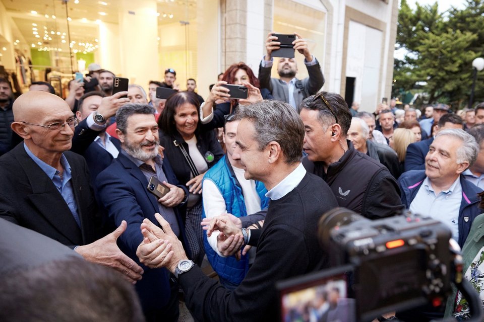 Ο Κυριάκος Μητσοτάκης στη Ρόδο / Φωτογραφία: Γρ. Τύπου Πρωθυπουργού/ΔΗΜΗΤΡΗΣ ΠΑΠΑΜΗΤΣΟΣ