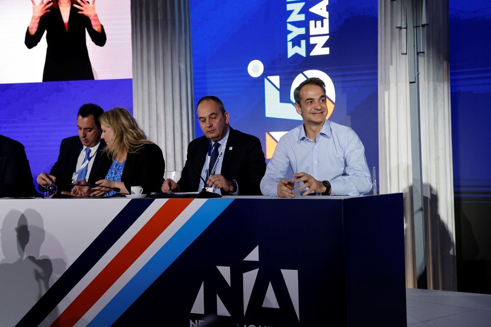 Ο Κυριάκος Μητσοτάκης με τον Γ. Πλακιωτάκη