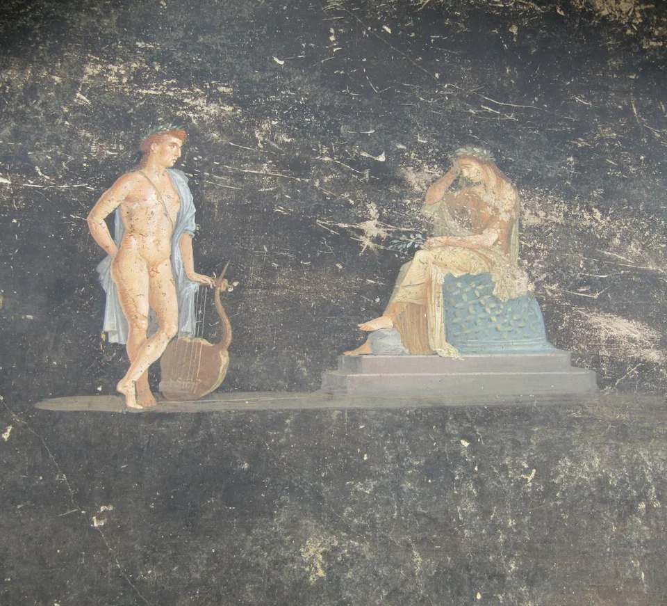 Πομπηία, τοιχογραφία
