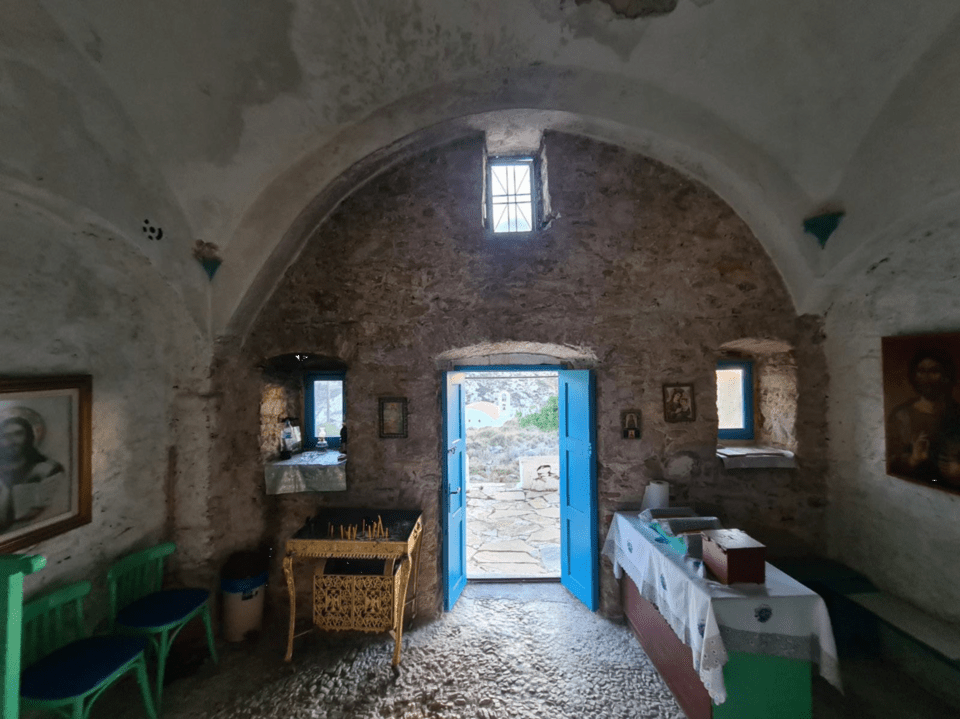 Εσωτερικό Ιερού Ναού Αγίου Πέτρου Δρυμώνα