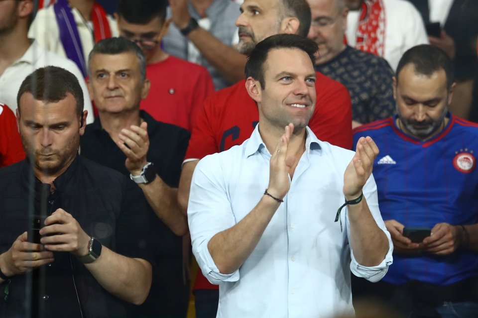 Στην ΑΕΚ Arena και ο Στέφανος Κασσελάκης, για τον τελικό του Conference League