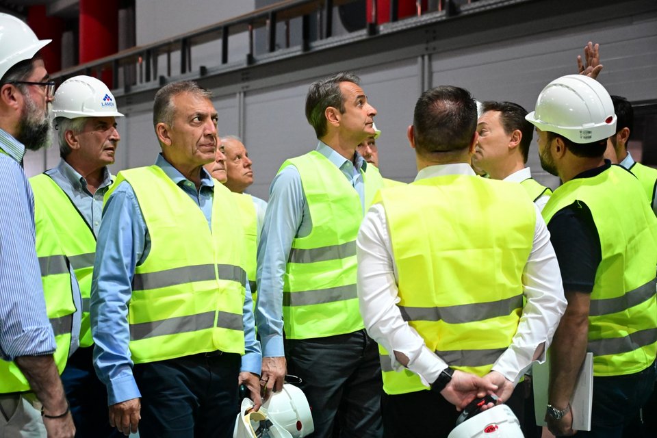 Ο Κυριάκος Μητσοτάκης επισκέφτηκε τις Ολυμπιακές εγκαταστάσεις στην Παιανία και ενημερώθηκε για τα έργα που βρίσκονται σε εξέλιξη.
