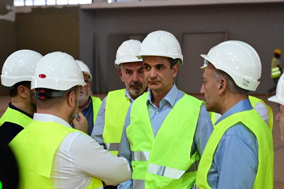 Ο Κυριάκος Μητσοτάκης επισκέφτηκε τις Ολυμπιακές εγκαταστάσεις στην Παιανία και ενημερώθηκε για τα έργα που βρίσκονται σε εξέλιξη.