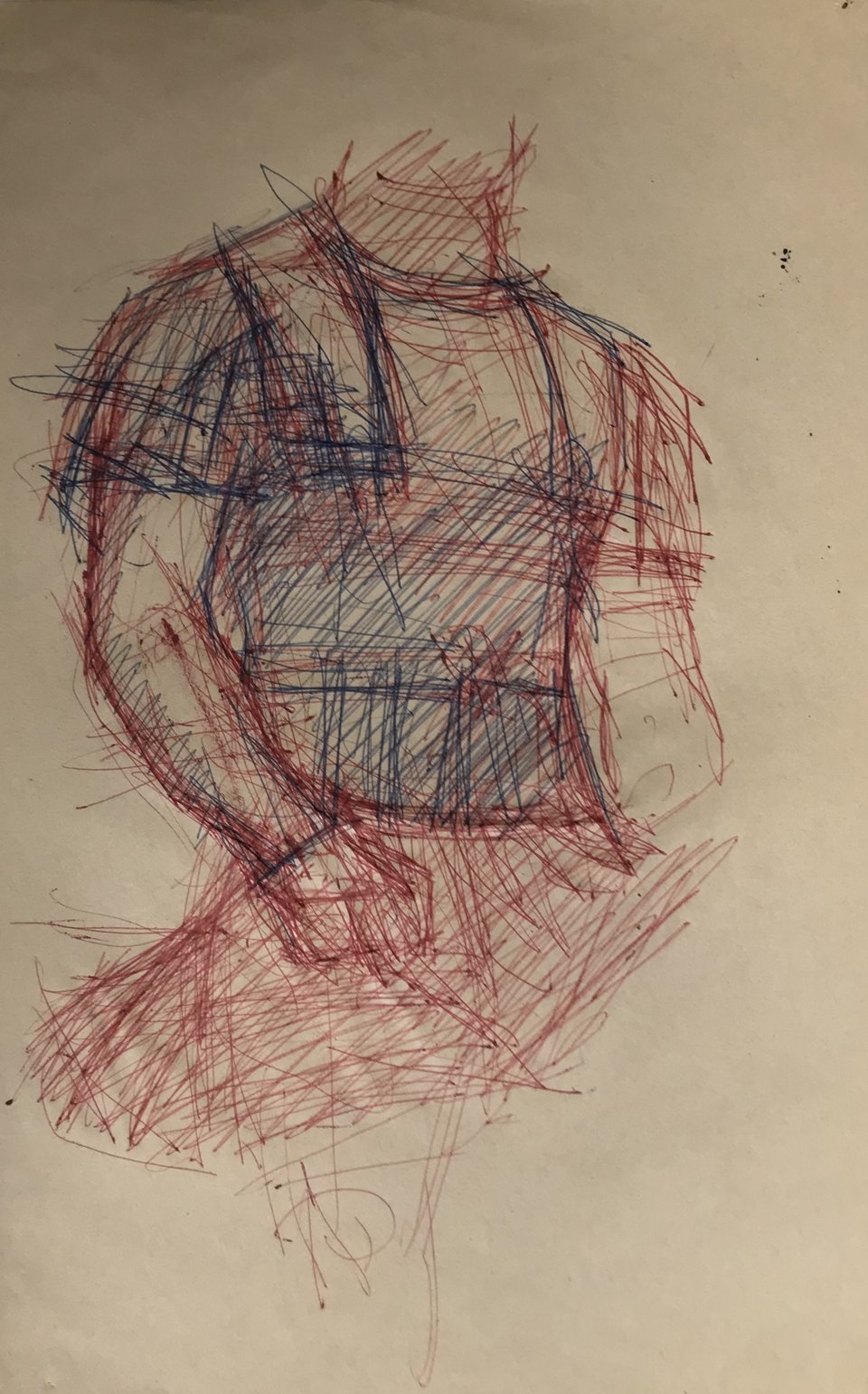 Σπουδή του Γιάννη Παππά με το μοντέλο για τον ανδριάντα του Μεγ. Αλεξάνδρου / Δεκαετία 1960